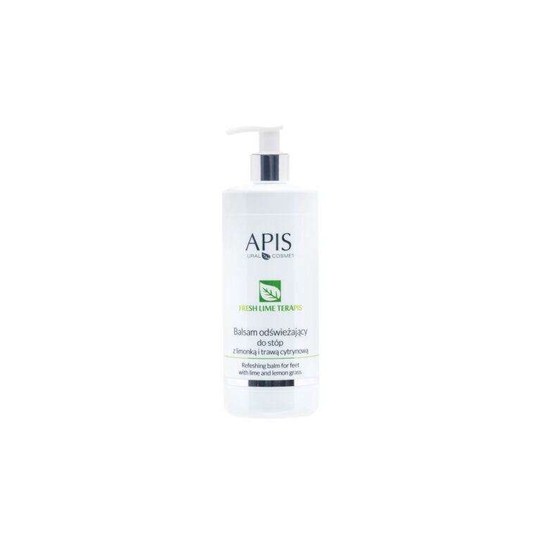 APIS – FRESH LIME TERAPIS – Balsam odświeżający do stóp z limonką i trawą cytrynową 500 ml (50965)