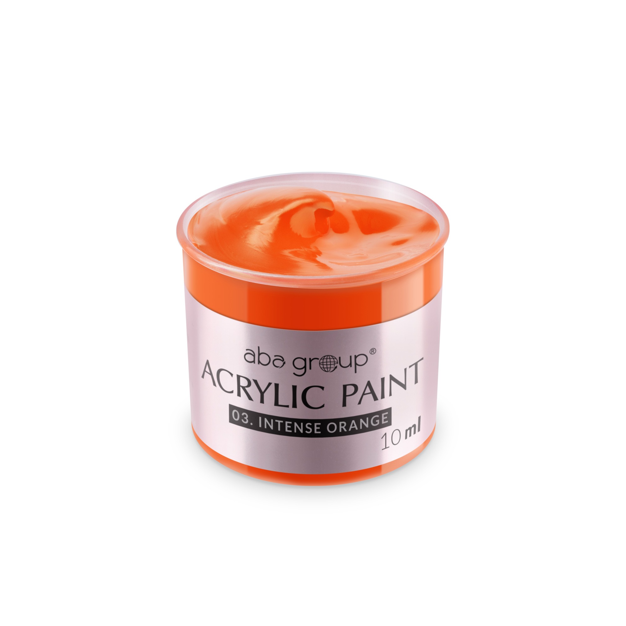 Farbka akrylowa Aba Group 03 – Intense Orange 10 ml