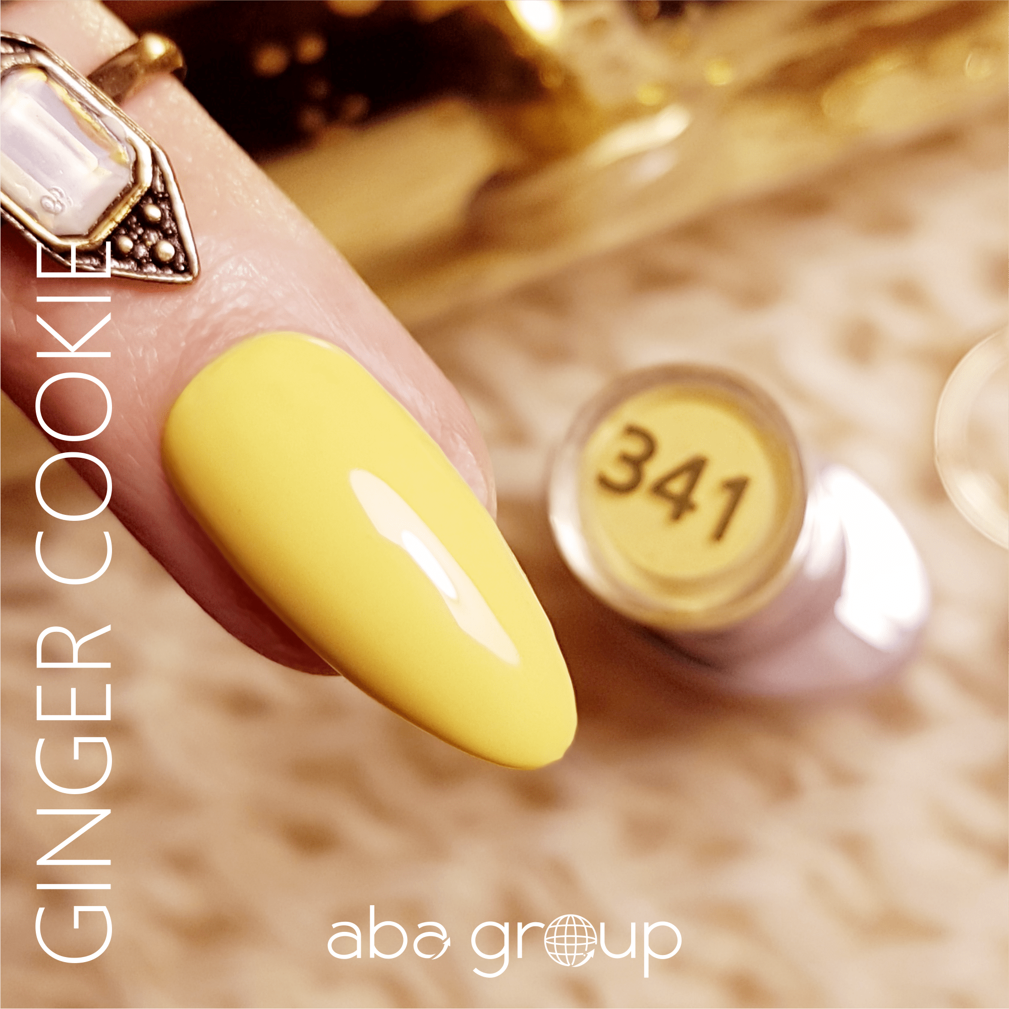 Lakier hybrydowy Aba Group 341 Ginger Cookie – 7ml
