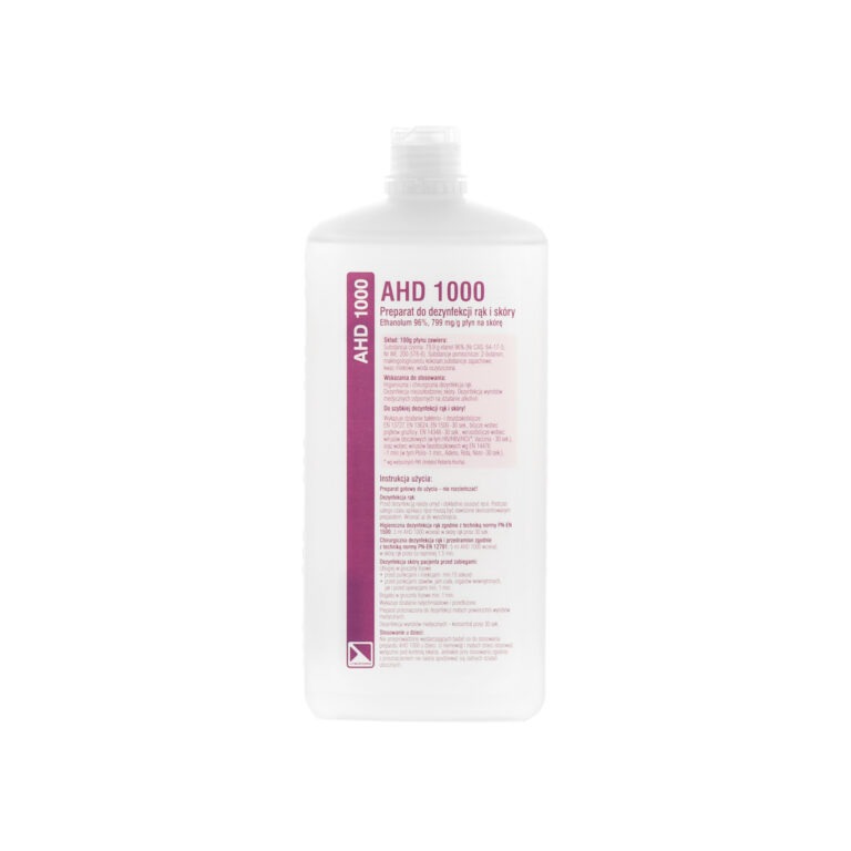 MEDILAB AHD 1000 1 L (uzupełnienie) – alkoholowy płyn do dezynfekcji rąk i skóry