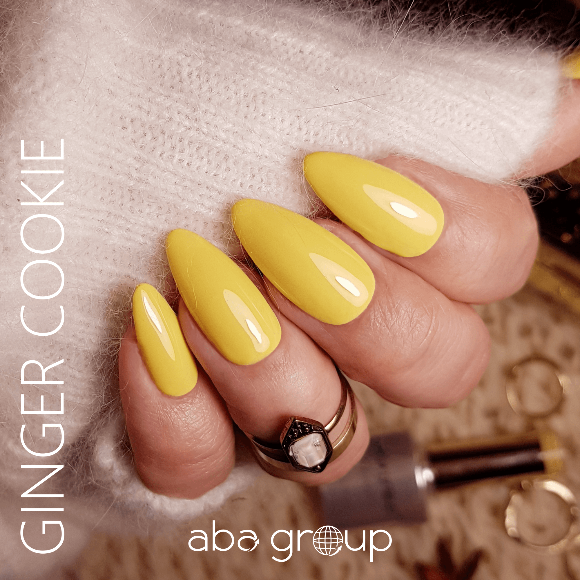 OUTLET – Aba Group Lakier hybrydowy 341 Ginger Cookie – 7ml