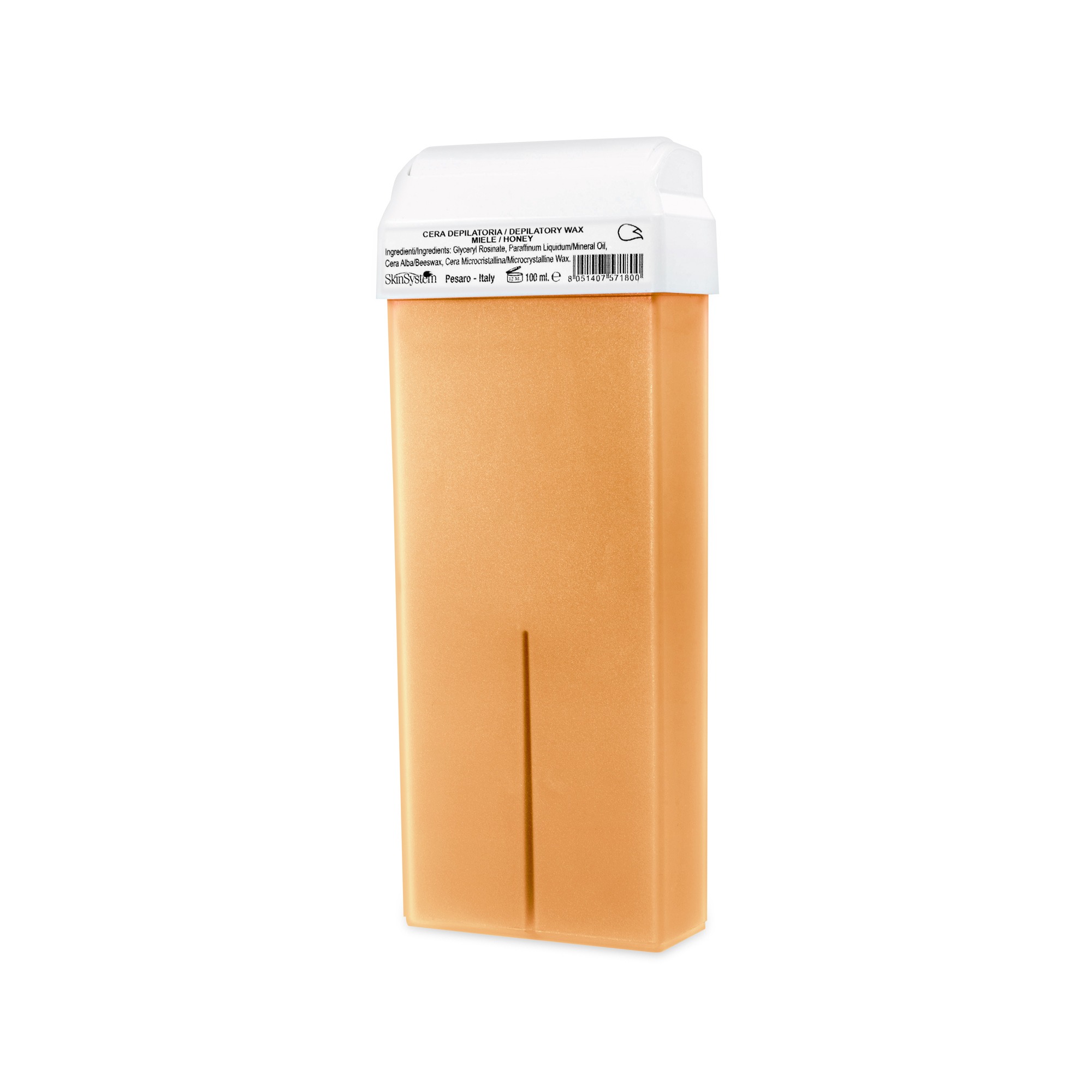 Wosk do depilacji Miodowy 100 ml Szeroka Rolka Wosk do depilacji Miodowy 100 ml Szeroka Rolka