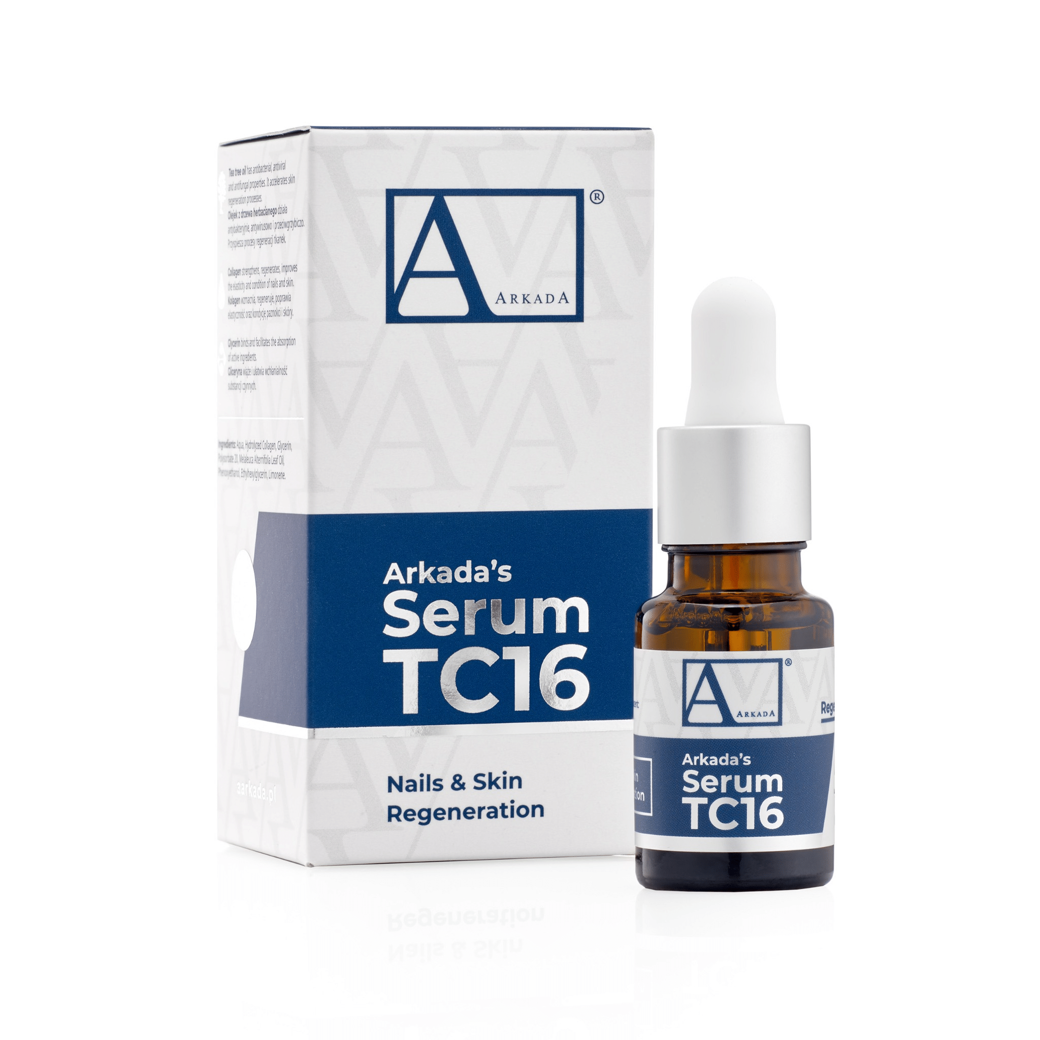 AARKADA Arkada's Serum TC16 rgenerujące do paznokci stóp i skóry, 11 ml