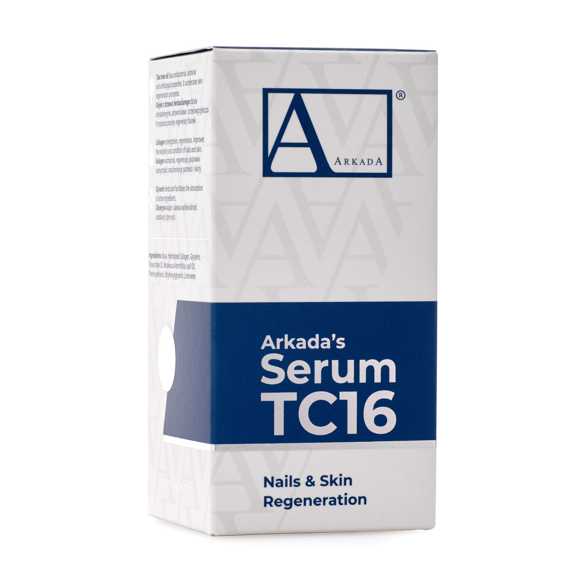 AARKADA Arkada's Serum TC16 rgenerujące do paznokci stóp i skóry, 11 ml - obrazek 2